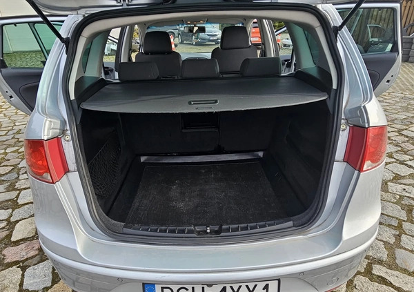 Seat Altea XL cena 14900 przebieg: 208444, rok produkcji 2007 z Stęszew małe 106